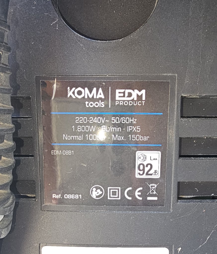 Koma Tools PRO Series Hochdruckreiniger