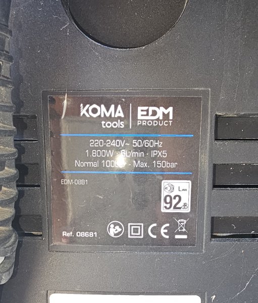 Koma Tools PRO Series Hochdruckreiniger
