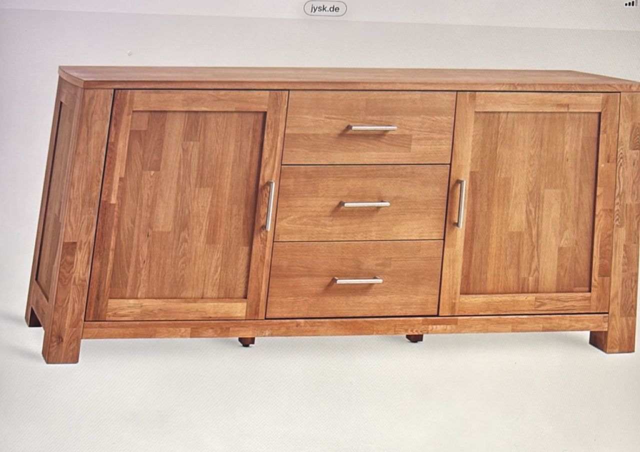 Cómoda de madera maciza