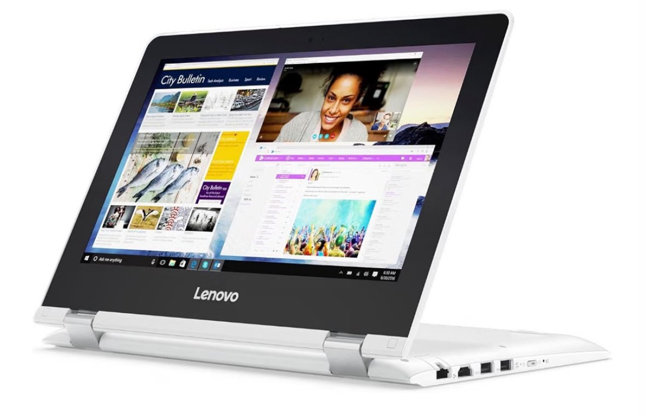 Kompaktes Lenovo Yoga 300 Convertible (Touchscreen)