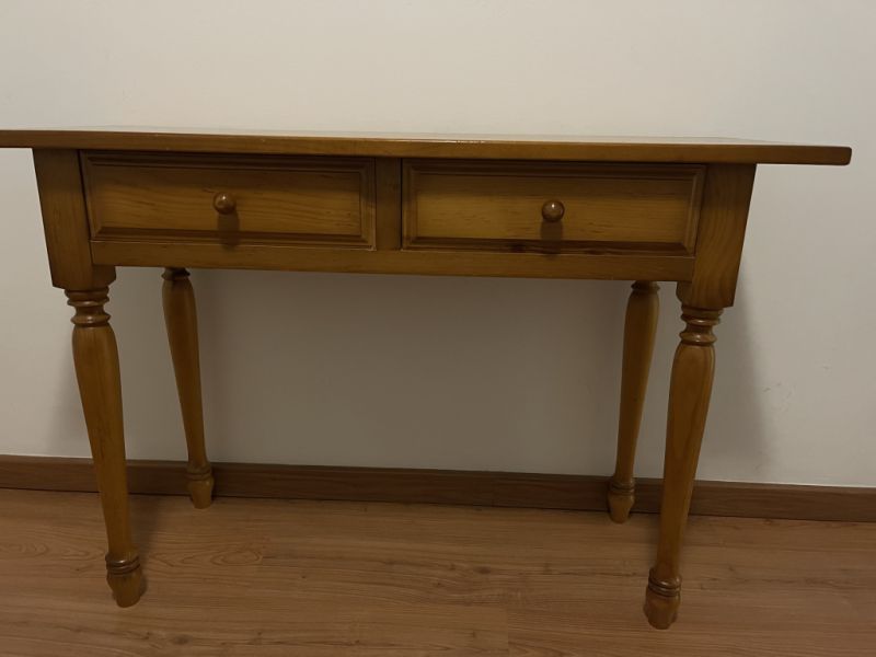 Console table / sideboard mahogany with drawers