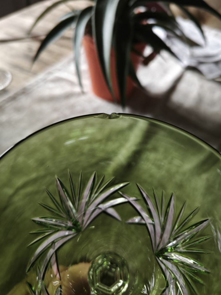 Lot of lead crystal: Römer, goblets, carafes