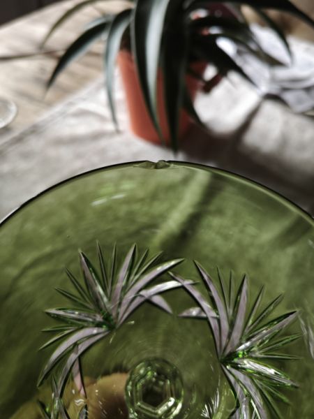 Lot of lead crystal: Römer, goblets, carafes