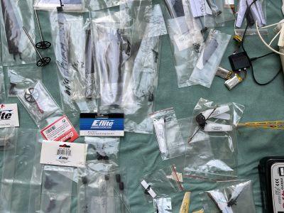 Lot of Helicopters & Drones with Many Spare Parts for Sale!