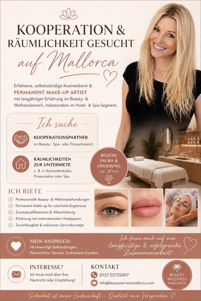 Kooperation für SPA Hotel / Kosmetik