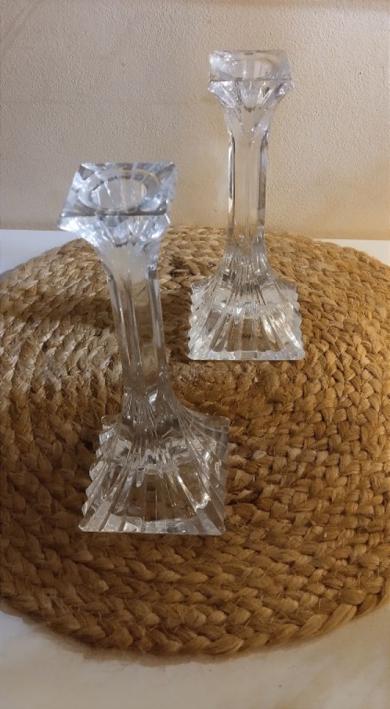 Candelabro de cristal