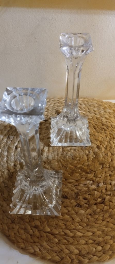 Candelabro de cristal