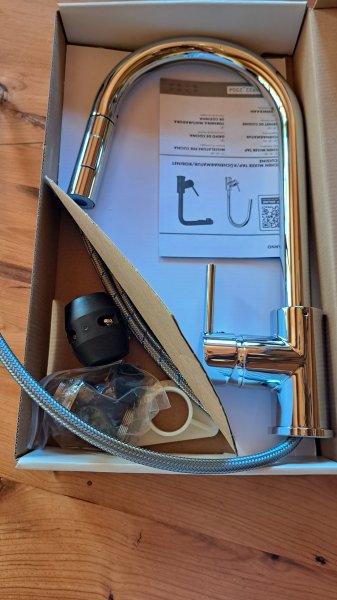 Küchenarmatur neu  mit Brause