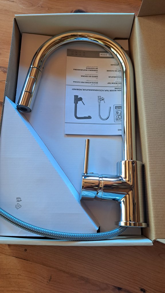 Küchenarmatur neu  mit Brause