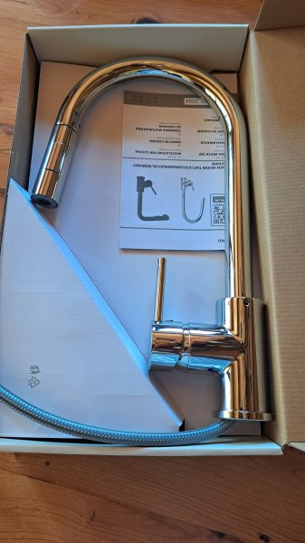 Küchenarmatur neu  mit Brause