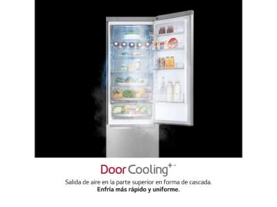 Refrigerator, fridge-freezer combination, LG, freezer, 2 m