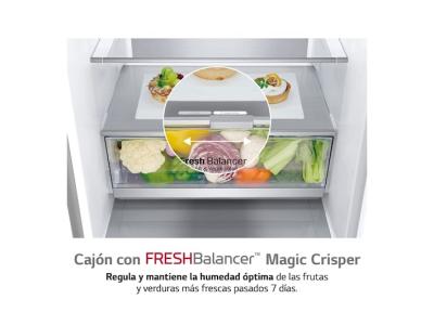 Refrigerator, fridge-freezer combination, LG, freezer, 2 m