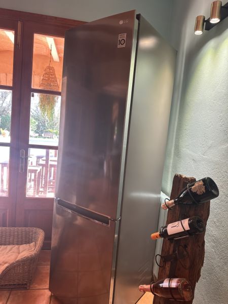 Refrigerator, fridge-freezer combination, LG, freezer, 2 m