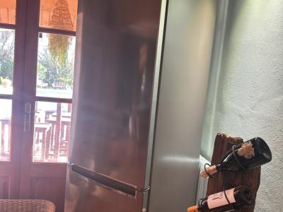 Refrigerator, fridge-freezer combination, LG, freezer, 2 m