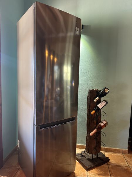 Refrigerator, fridge-freezer combination, LG, freezer, 2 m