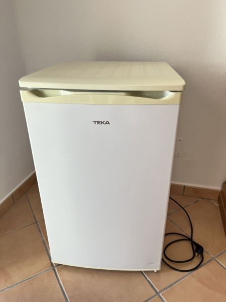 Fridge with freezer compartment