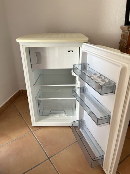 Fridge with freezer compartment