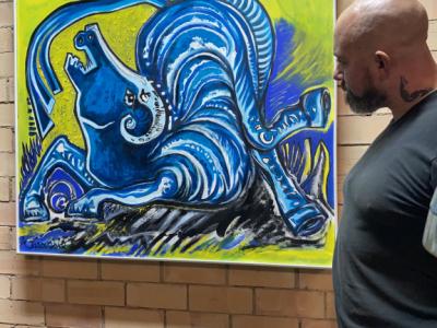 Kunstgalerie auf Mallorca - At Kinsky Art & Living in Port Andratx präsentiert Anne Jaroussie