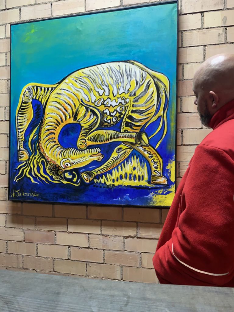 Kunstgalerie auf Mallorca - At Kinsky Art & Living in Port Andratx präsentiert Anne Jaroussie