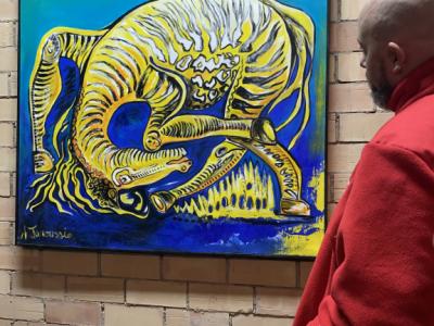 Kunstgalerie auf Mallorca - At Kinsky Art & Living in Port Andratx präsentiert Anne Jaroussie