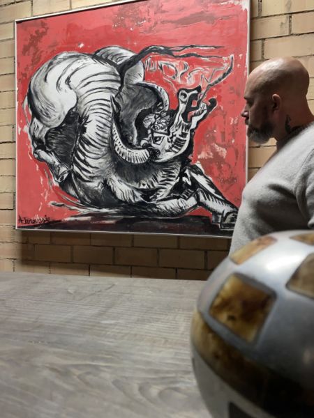 Kunstgalerie auf Mallorca - At Kinsky Art & Living in Port Andratx präsentiert Anne Jaroussie