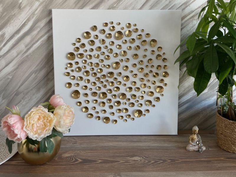 Lienzo artístico con decoración