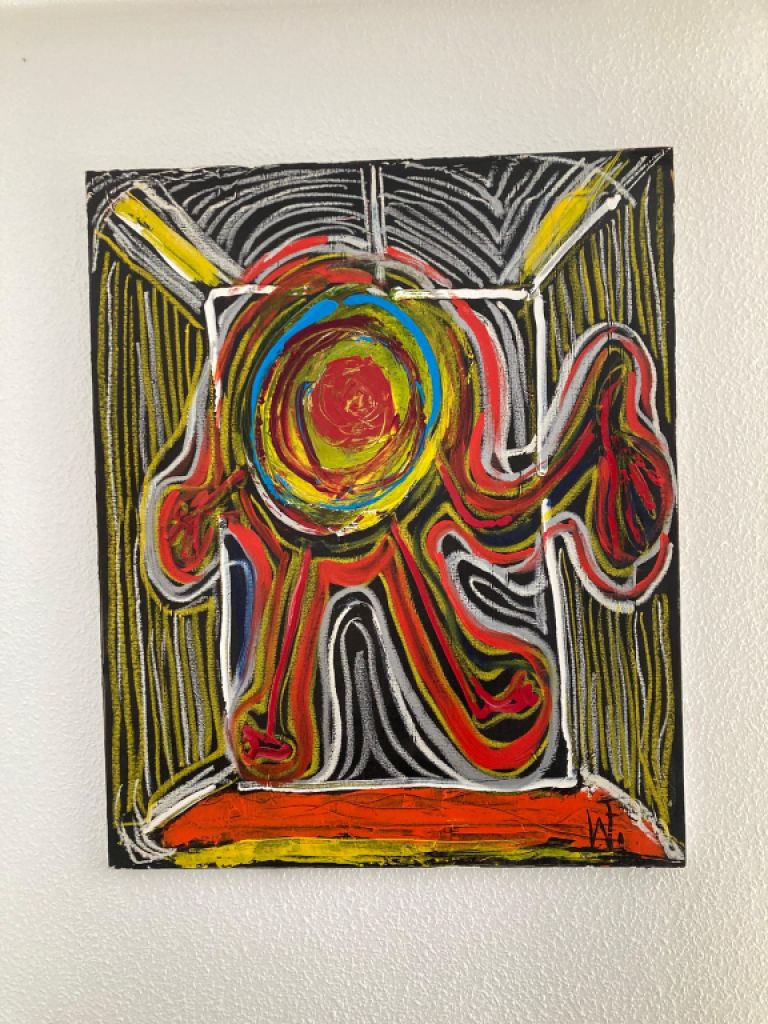 Obra de arte de Winfried Flach - "Fühler"