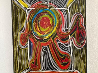 Obra de arte de Winfried Flach - "Fühler"