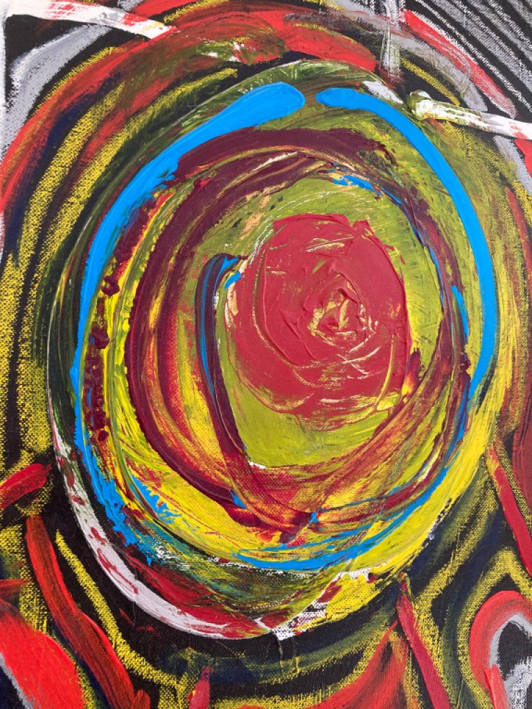 Obra de arte de Winfried Flach - "Fühler"