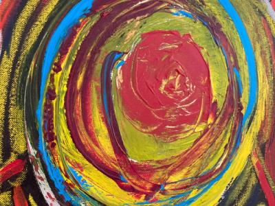 Obra de arte de Winfried Flach - "Fühler"