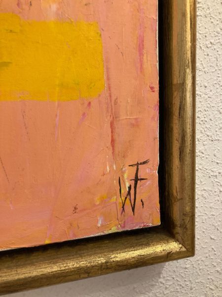 Kunstwerk von Winfried Flach - "Tulipan azúl"