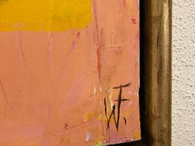 Kunstwerk von Winfried Flach - "Tulipan azúl"