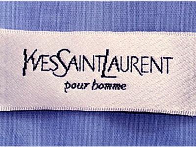 Camisa de manga corta - camisa de lujo - Yves Saint Laurent - YSL talla L