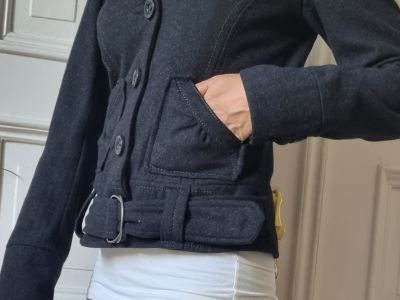 Kurzjacke Wollgemisch Vero Moda Gr. M