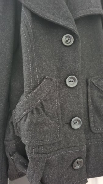 Kurzjacke Wollgemisch Vero Moda Gr. M