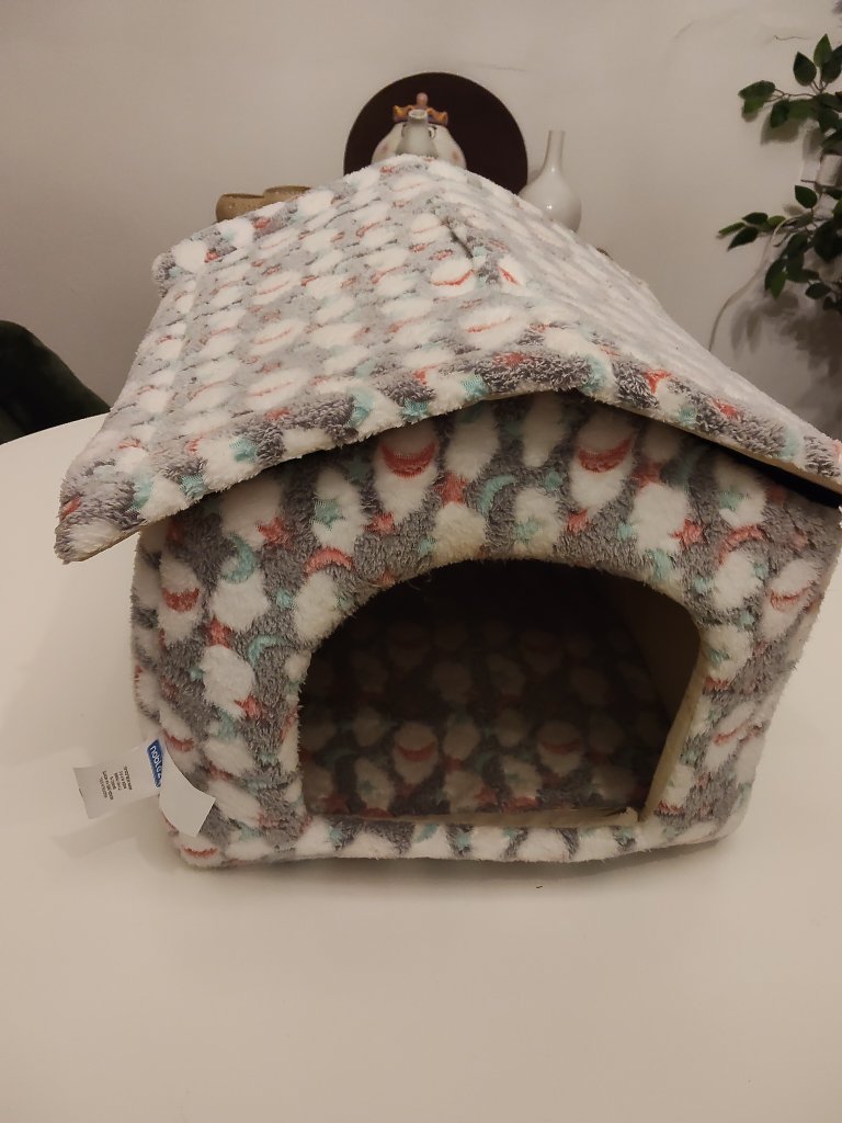 Casita acogedora para perros o gatos