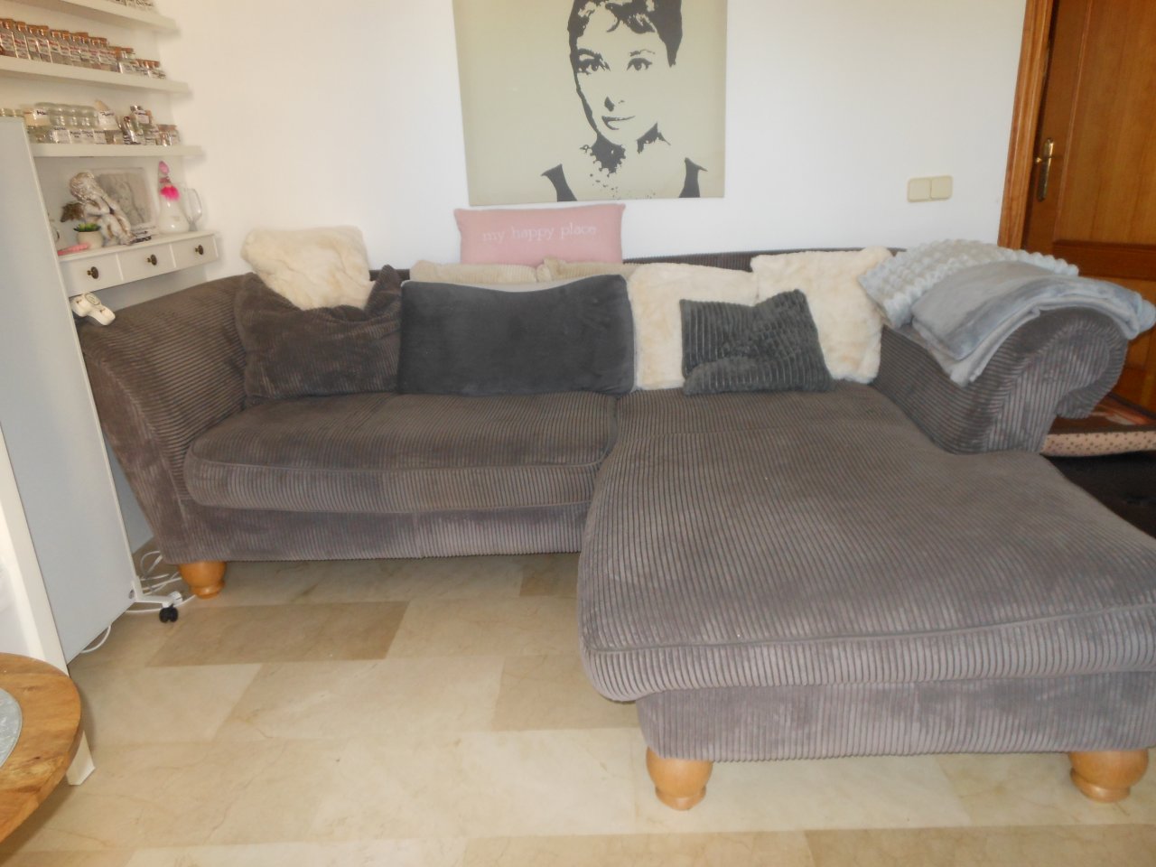 Kuschelsofa 240x200 cm Sitztiefe 100 cm Ottemane 180 cm lang