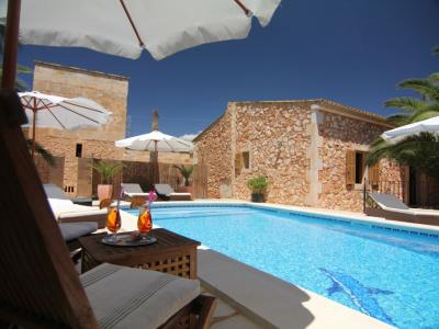Langzeit/Überwintern Mallorca Pool Finca 2 Pers Ferienhaus Campos