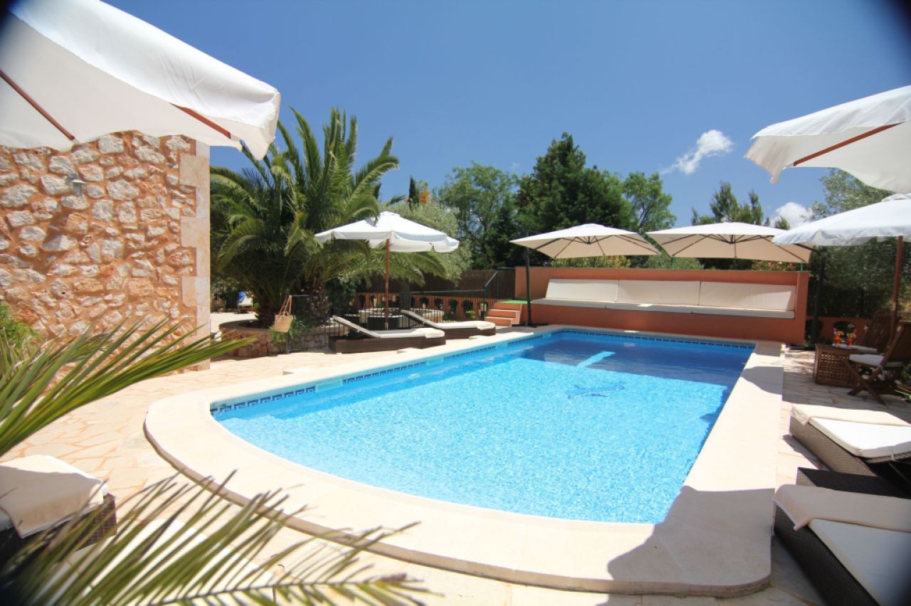 Langzeit/Überwintern Mallorca Pool Finca 2 Pers Ferienhaus Campos