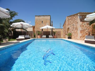 Long-term/wintering Mallorca Pool Finca 6 pers Holiday home Campos