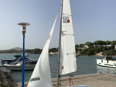 Laser Vago, top condition, 2022, location Mallorca northeast, incl. launch trolley, trailer