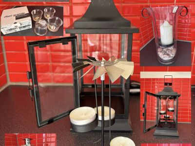 Lanterns and table lights - various