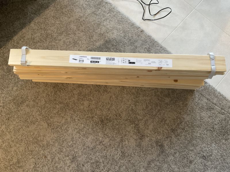 Lattenrost 90 x 200 cm 2 Rolllattenroste NEU IKEA 2 Lattenroste