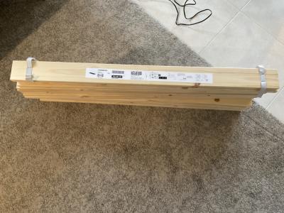 Lattenrost 90 x 200 cm 2 Rolllattenroste NEU IKEA 2 Lattenroste