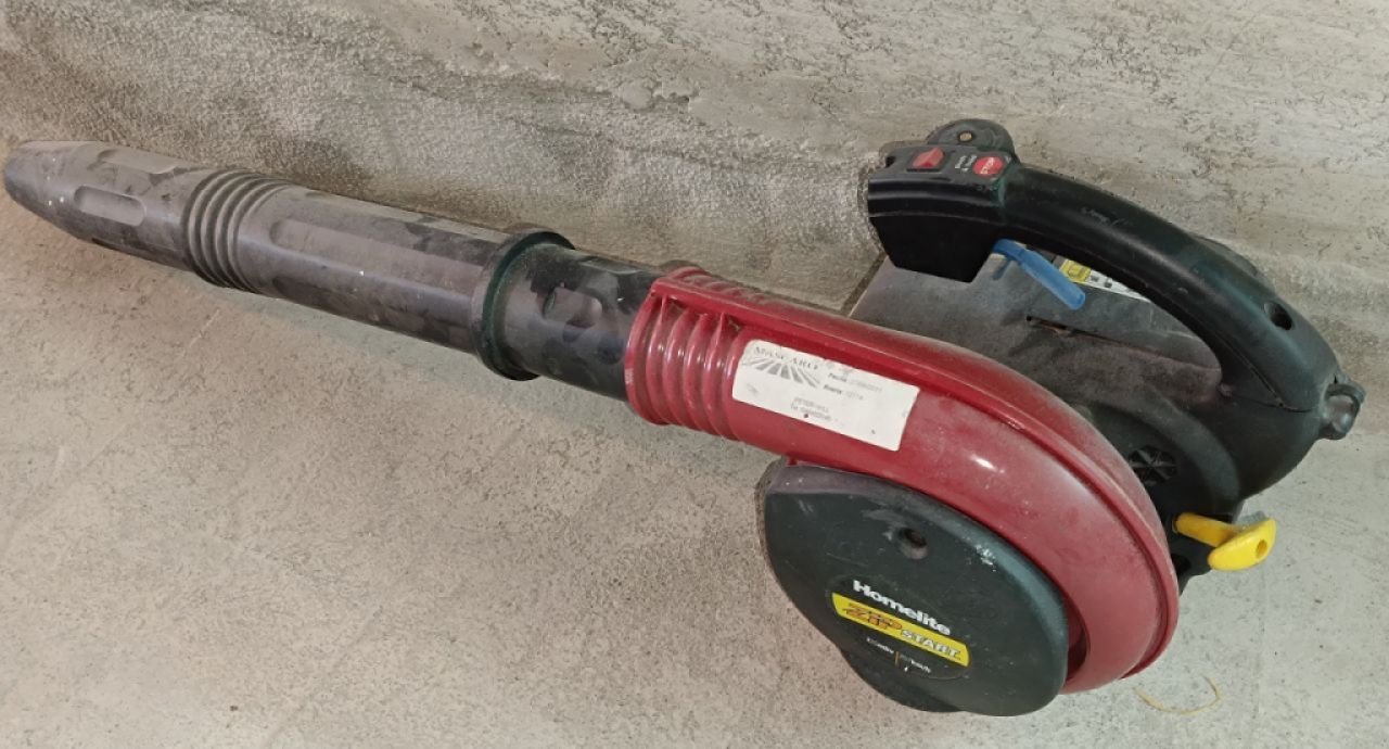 Laubbläser, Benzinmotor gemäss Fotos