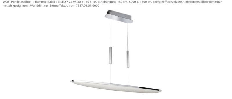 LED Esstisch Haengeleuchte (siehe Beschreibung)