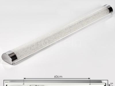 LED Flur Strahler Schlaf Bade Zimmer Spiegel Lampen Wand Leuchten Glitzereffekt