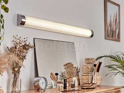 LED Flur Strahler Schlaf Bade Zimmer Spiegel Lampen Wand Leuchten Glitzereffekt