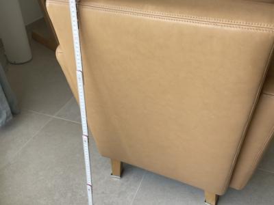 Sillón de cuero W. Schillig