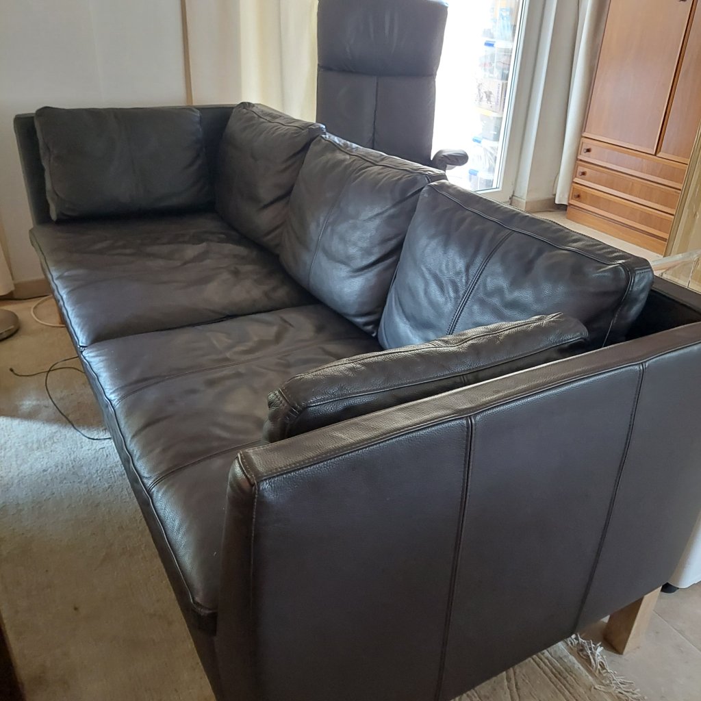 Ledersofa IKEA